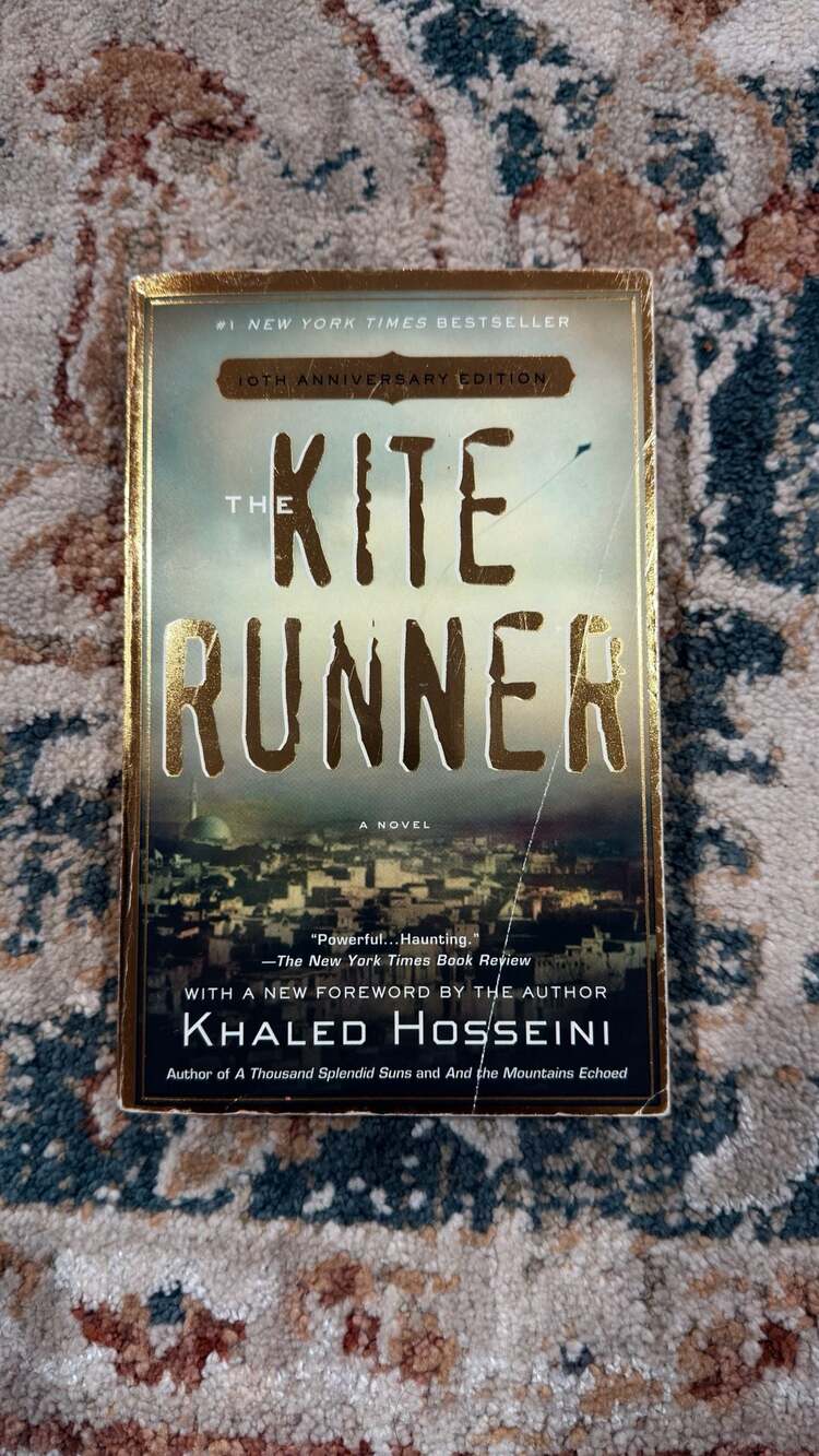The Kite Runner by Khaled Hosseini 10th Anniversary Edition Paperback